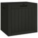 vidaXL Tuinbox - 55,5x43x53 cm - Polypropeen - Zwart