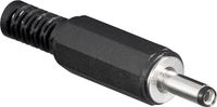BKL Electronic 072199 Laagspannings-connector Stekker, recht 3 mm 1.1 mm 1 stuk(s)
