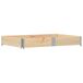 Palletopzetrand 150x100 cm massief grenenhout
