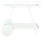 Safavieh Modern Barwagen, 2 etages, wit, 91 x 47 x 76