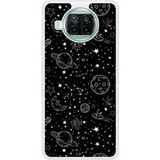 Xiaomi Mi 10T Galaxy draw verstevigd hoesje met sublimatie bedrukking