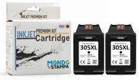 HP 2-pack 305XL Noir Cartouches d'encre recyclées