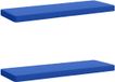 vidaXL - 2-delige Bankkussens VUGHT 100% Polyester Koninklijk Blauw