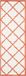 Safavieh Tapijtloper Lila in- & outdoor 69 x 213 cm Beige/Oranje