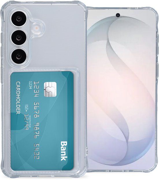 imoshion Hoesje met Pasjeshouder - Geschikt voor Samsung Galaxy S26 - Transparant