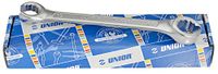 Unior 183/2CB ringsleutel, open, set in doos, 8-22/6 inch