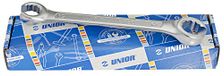 Unior 183/2CB ringsleutel, open, set in doos, 8-22/6 inch
