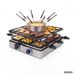 Princess Gourmetstel - Raclette en Fondue 31x31cm - 162670 - 8 Personen - PFAS vrij