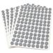 Adsamm® / 540 x zelfklevende viltglijders/Grijs/ø 10 mm/Rond/Meubelviltglijders met een dikte van 3,5 mm/Meubel- en vloerbescherming