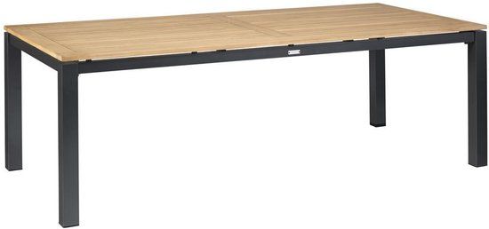 Exotan Tuintafel Memphis - Teak - Naturel - 75x220x100