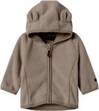NAME IT - NBNMEEKO FLEECE JACKET MELANGE NOOS Unisex Jas