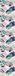 Ambiance Sticker Vliesbehang voorgelijmd rol tropische roze en marineblauw behang decoratief zelfklevend - 1 rol H300 x L60 cm