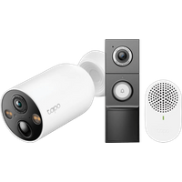 TP-Link Tapo C460 + D235 Smart Battery & Wired Doorbell