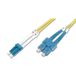 WP WPC-FP0-9LCSC-010 InfiniBand Glasvezelkabel 1 m LC SC Geel