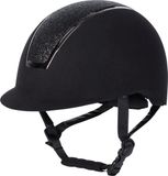 Harry's Horse Veiligheidscap Regal Velvet Sparkle Zwart Maat 55-57