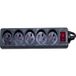 Dexlan - Multiprise - 3680 Watt - 5 prises - 1,5 m - Noir