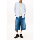Tommy Hilfiger TJM Regular Linen Shirt Sweet Blue XXL