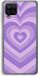 Case Company Samsung Galaxy A12 Case - Heart Purple - Soft Cover