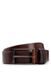 BOSS leren heren riem - middenbruin