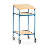 Fetra verrijdbare lessenaar met laadvlak van 500 x 600 mm