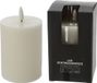 Firenze Home LED kaars - creme wit - D7,5 x H10 cm - met timer