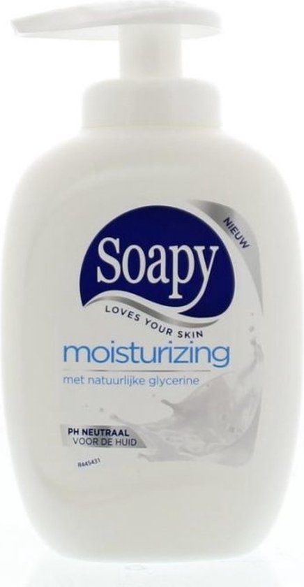 Soapy Moisturizing Pomp - 300 ml - Met pomp - Anti-bacterieel