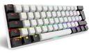 Sharkoon SGK50 S4 60% QWERTZ Duits Wit Gateron Yellow RGB LED