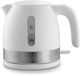Rotel 2968CH Compacte draadloze elektrische waterkoker 1 liter Wit/Grijs