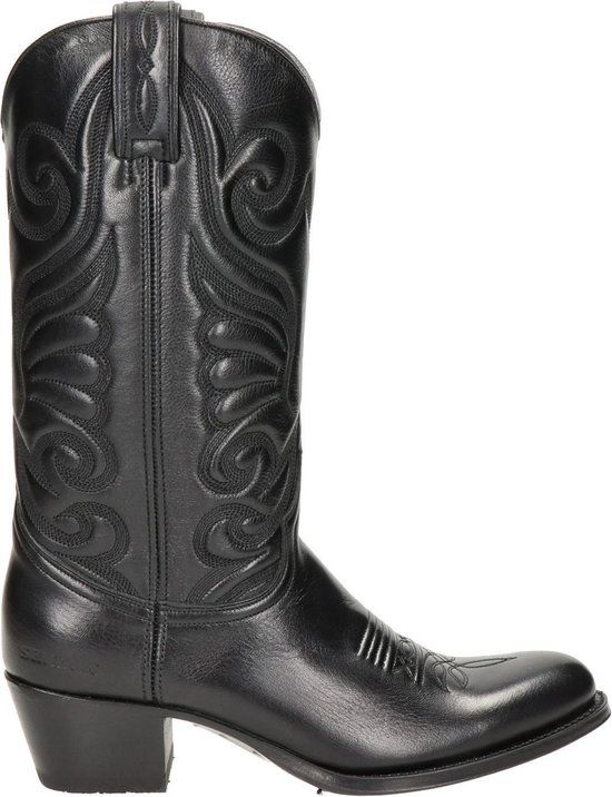 Sendra 11627 Debora dames cowboylaars - Zwart - Maat 36