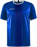 Craft Progress 2.0 Shirt Korte Mouw Heren - Royal / Wit