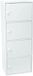 WERKA PRO Witte kast met 4 deuren (106 x 40 x 29 cm)