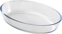 Chef Traiteur Ovenschaal van borosilicaat glas - ovaal - 0.7 Liter - 21 x 14 x 5 cm