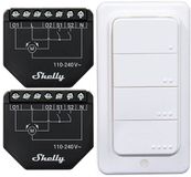 Shelly Wi-Fi Jaloezieën Kit 2 Shelly Shutter Controllers