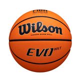 Wilson Basketbal EVO NXT FIBA Game Ball, gemengd leer, ideaal voor hallen, maat 7, bruin, WTB0965XB