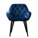 phoenix Group CHESSY eetkamerstoel, blauw, enkele stoel
