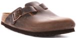 Birkenstock Boston Chaussures, Marron Foncé | Coupe Étroite – Taille 11,5 UK - 46 EU - 13/13,5 US / Marron Foncé
