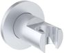 Ideal Standard Wandhouder Idealrain Atelier ronde rozet v.handdouche Silver, BC806SI