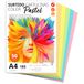 A4-karton, Ofituria A4-karton, 185 g/m², 100 stuks, gesorteerde kleuren