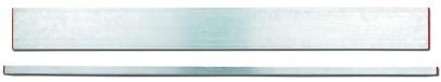 Stabila AL Licht metalen rechthoekig profiel met plastic eindkappen, Profiel cross-section: 18 x 95 mm 120cm