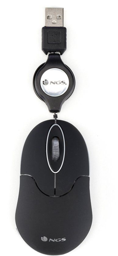 NGS SIN Black Optische Muis
