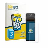 BROTECT Screenprotector 3 Stuks voor Brainsport myPAD Beschermglas Transparant