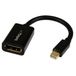 StarTech.com 15cm Mini DisplayPort naar DisplayPort Video Verloopkabel M/F - Zwart