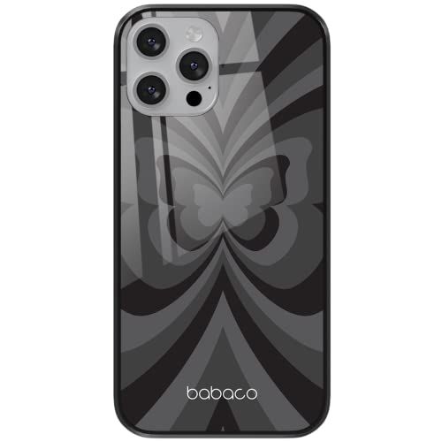 ERT GROUP Phone Case for Apple iPhone XR - Babaco Butterflies 001 - Tempered Glass