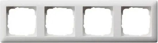 Gira Standaard 55 Afdekraam - 4-voudig - Wit - 2392330