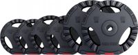 Gorilla Sports Halterschijven Set 17,5 kg Gripper Kunststof - 30 mm