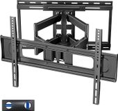 Dubbel - Arm TV Muurbeugel voor 37-90 inch TV's - Heavy Duty - Draaibare TV Beugel - Max 80kg - Max VESA 600 x 400mm