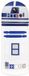 Vedes Star Wars 3D Etui R2-D2 porte-stylo en silicone