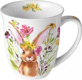Ambiente Mok Fine Bone China Porselein Wit 400 ml
