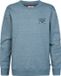 Petrol Industries Jongens Gemêleerde sweater met ronde hals forgerun - Blauw - Maat 176