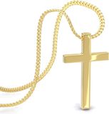 SERASAR Premium ketting dames [Hope] | Roestvrij 316L chirurgisch staal | Waterdicht | Verstelbare lengte | Kleur: Goud | Inclusief sieradendoosje
